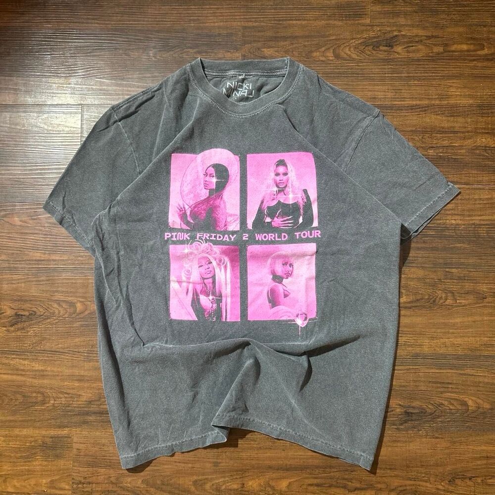 Nicki Minaj Pink Friday 2 World Tour 2024 Y2K graphic tee